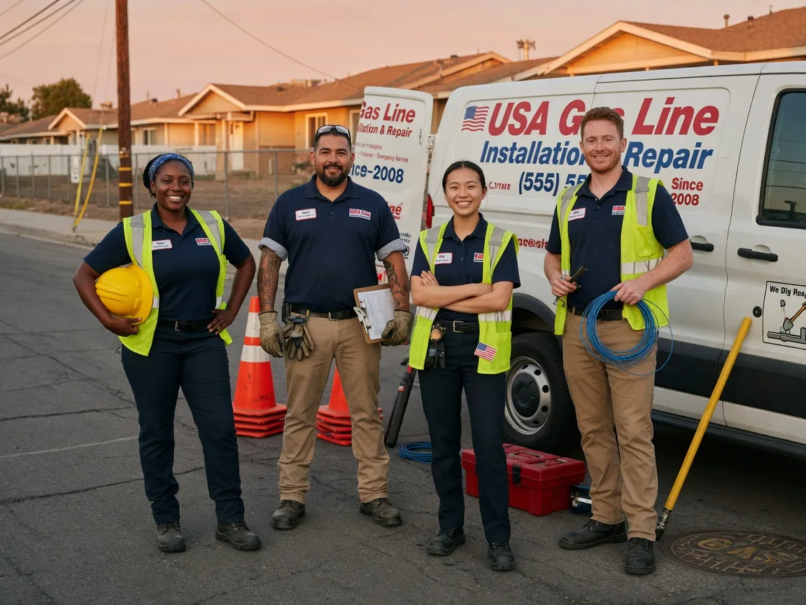 Gas Line Installation company in Sparks, OK